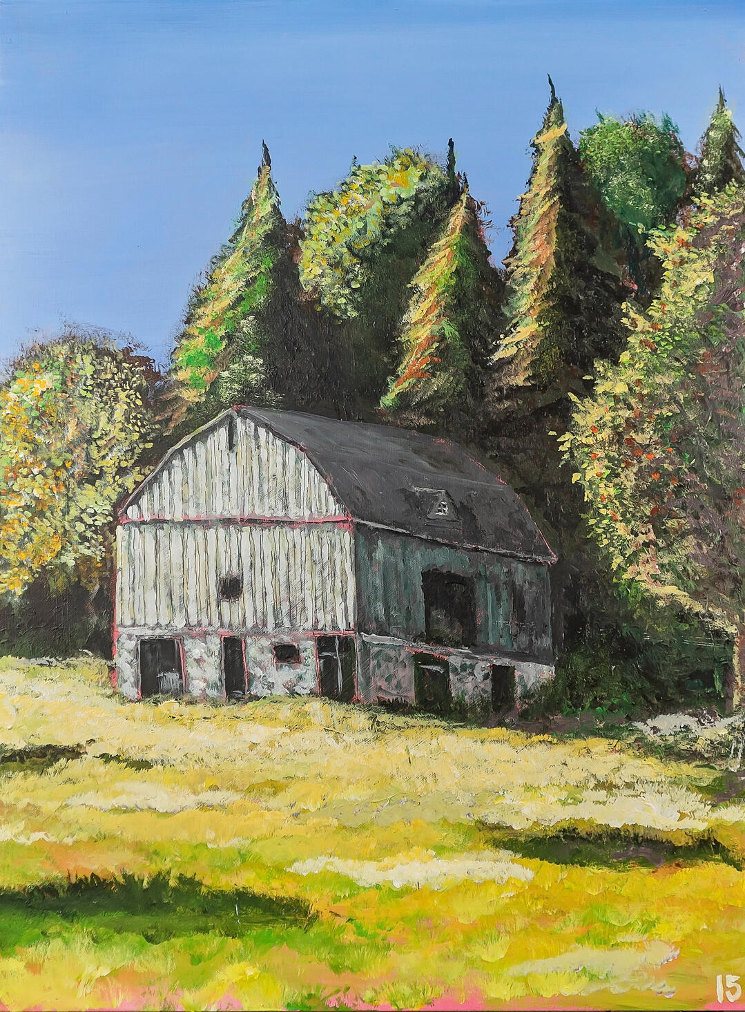 Sun on a TC barn