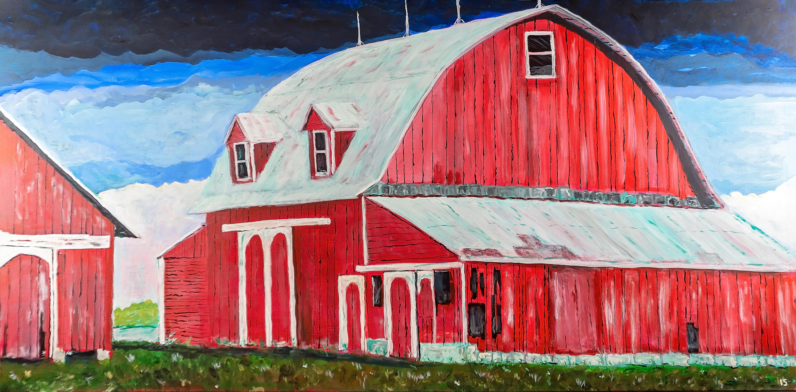 Sun on a TC barn